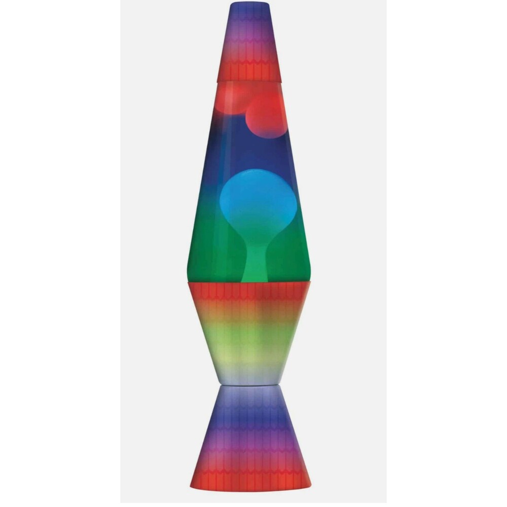 Colormax™ LAVA®: 14.5'' Rainbow Lava Lamp (Model 2140), *NEW*